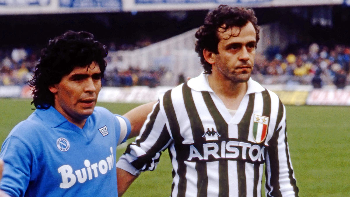 Platini and Maradona